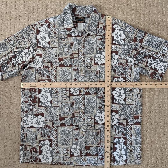 Men's Hawaiian Shirt w/Pocket (A149) - Picture 4 of 4